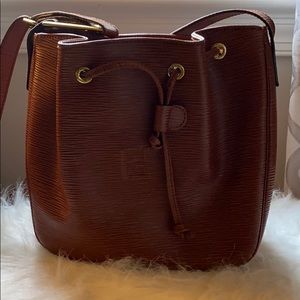 Fendi Medium Bucket  Drawstring Bag